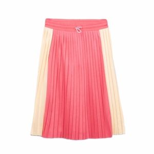 NWT Barn of Monkeys Coral Pleated Midi Skirt